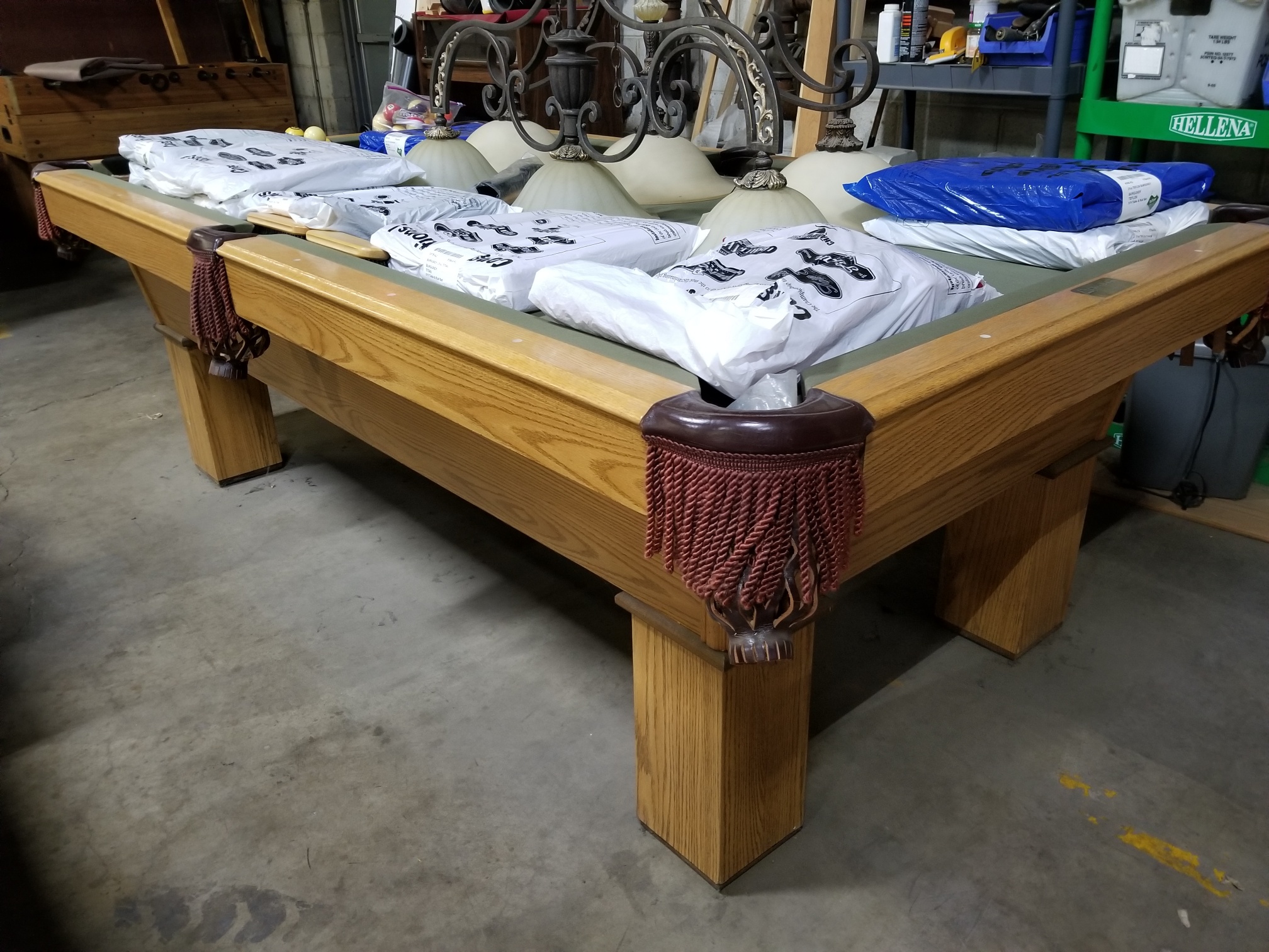 8 Ft Steepleton Pool Table