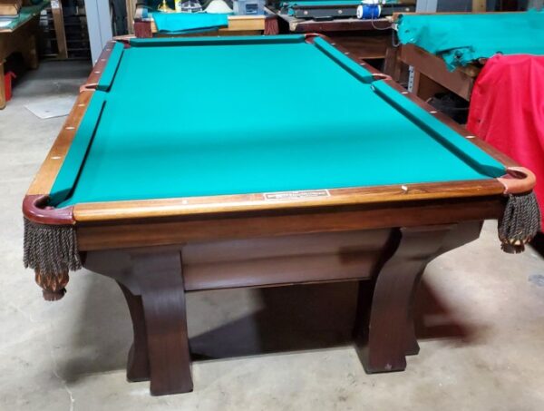 Brunswick Rochester 9ft Antique Pool Table Alpha Billiards brunswick-rochester-9ft-antique-pool-table-alpha-billiards